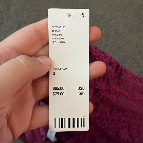 Urban Outfitters Out From Under Dark Romantic Convertible Corset - Picture 6 of 8